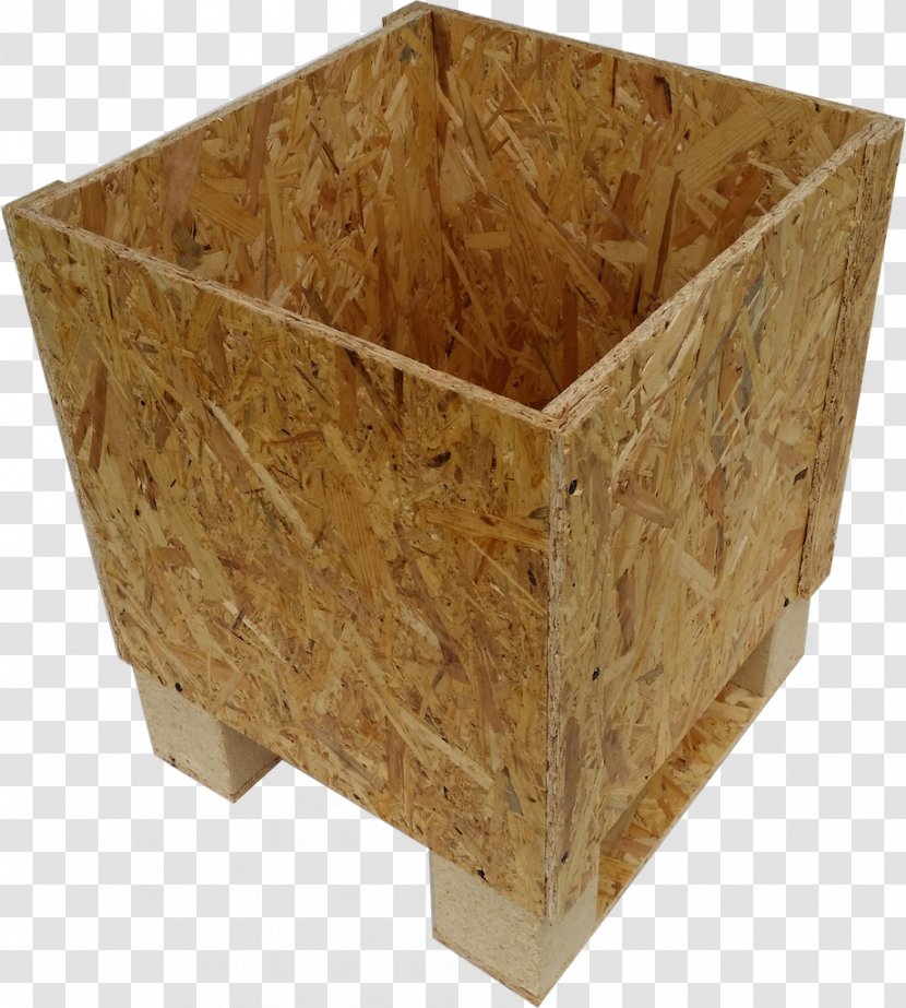 Plywood Lumber Oriented Strand Board Box - Wooden Transparent PNG