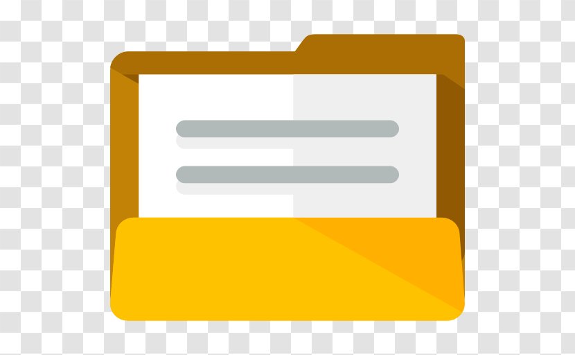 Rectangle Yellow Material - Interface - Brand Transparent PNG