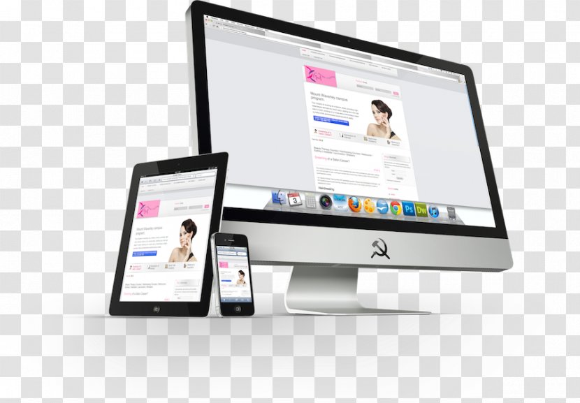 Web Development Responsive Design - Computer Monitor Transparent PNG