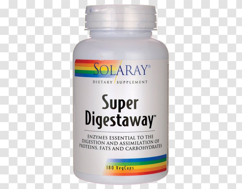 Solaray Super Digestaway Dietary Supplement Product - Herbal Products Transparent PNG