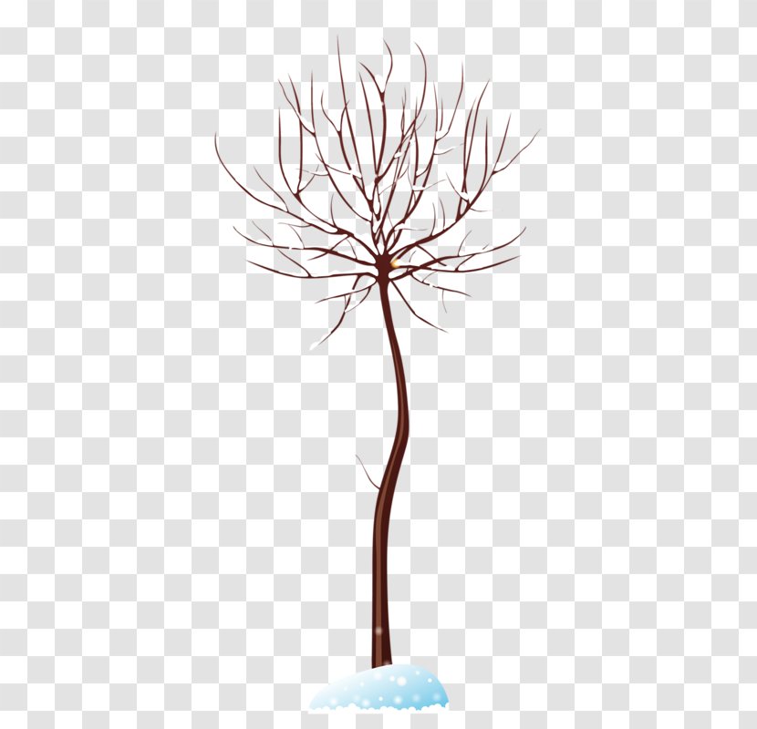 Download Icon - Cartoon - Winter Dead Trees Transparent PNG