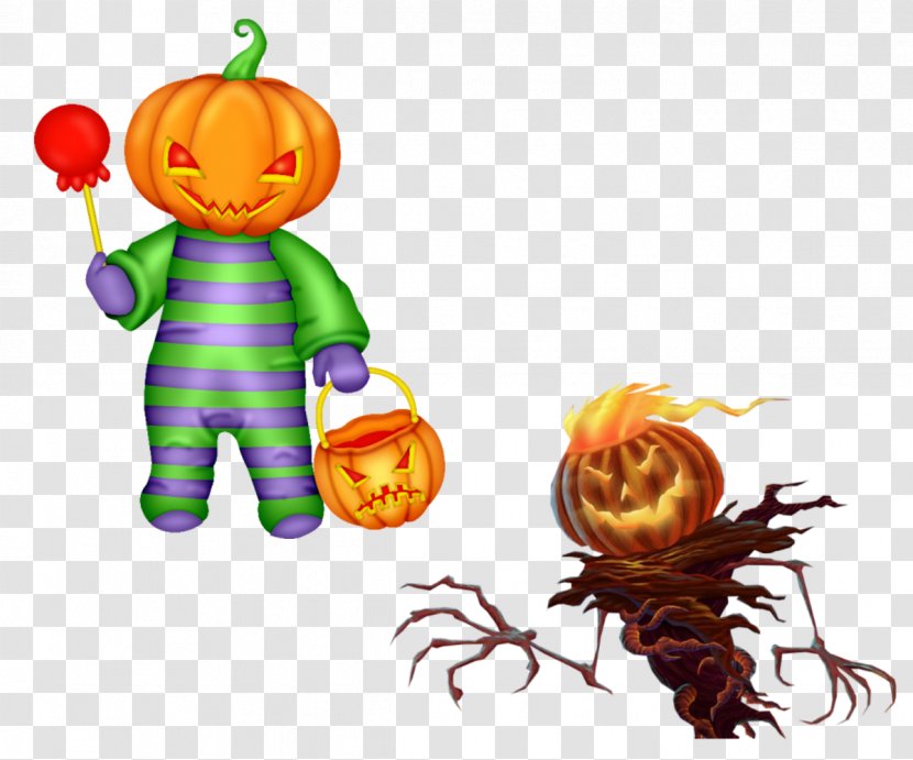 Halloween Jack-o-lantern - Fruit - Creative Transparent PNG