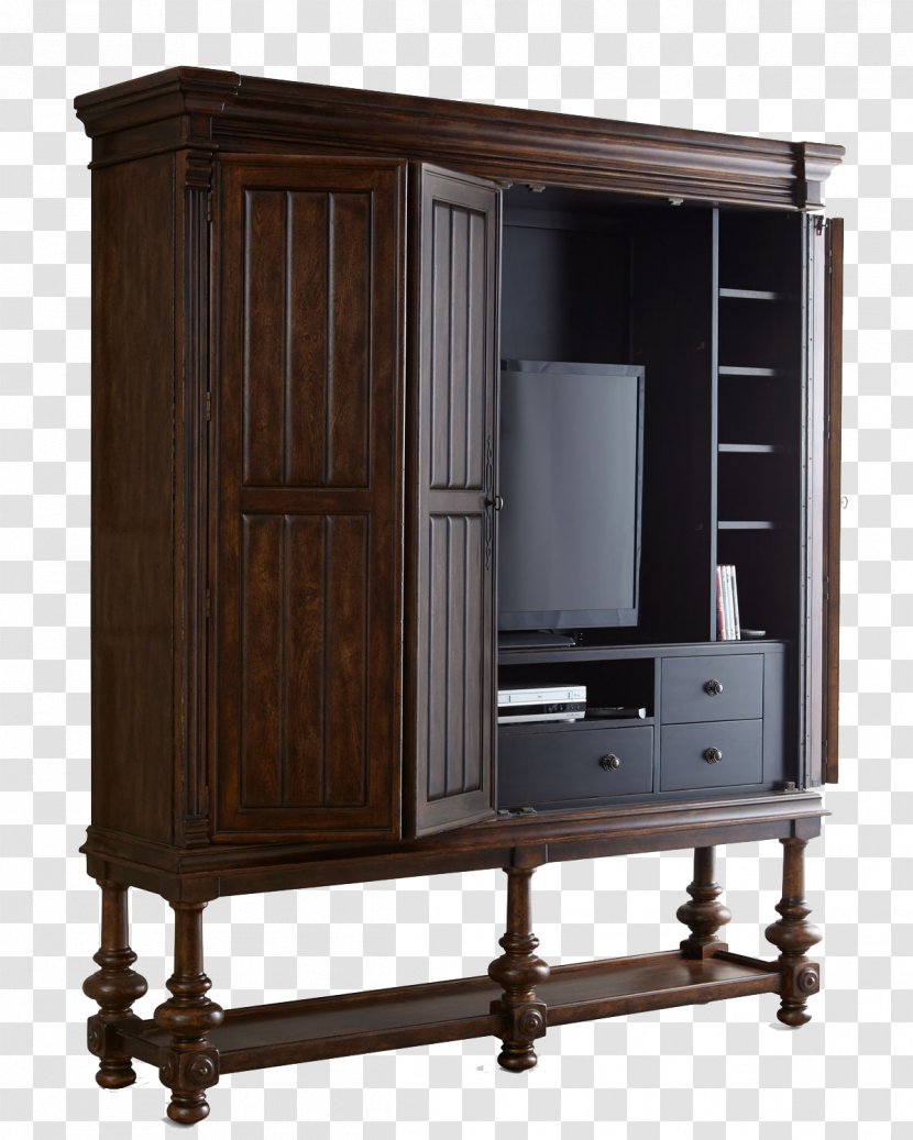 Table Entertainment Center Cabinetry Television Wardrobe - Chest Of Drawers - 3d Decorated Hand-painted Material Transparent PNG