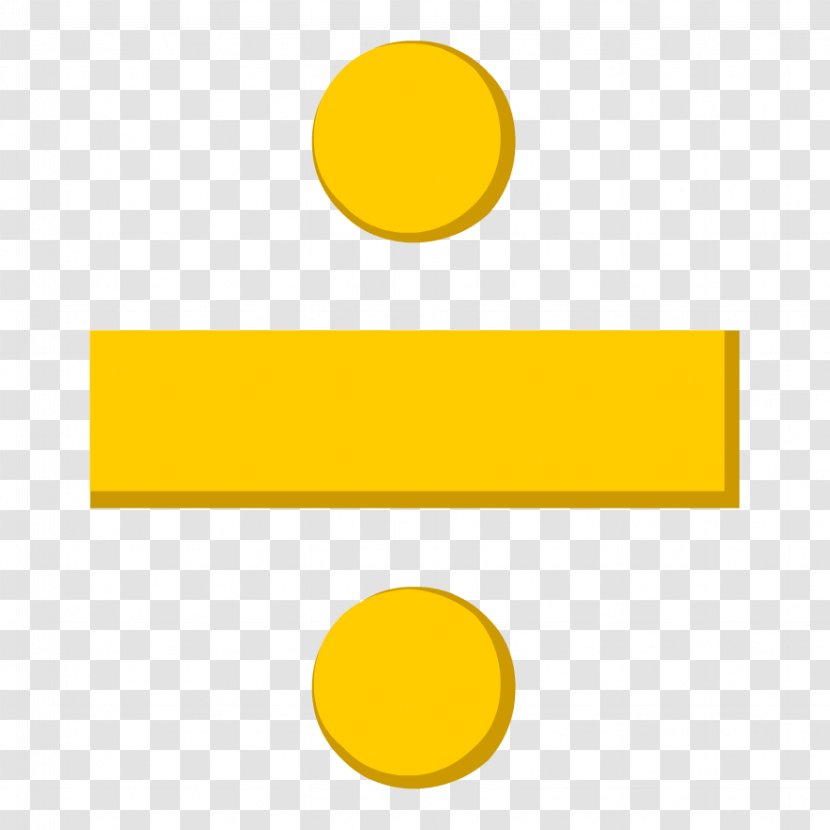 Division Obelus Mathematics Symbol Mathematical Notation Transparent PNG