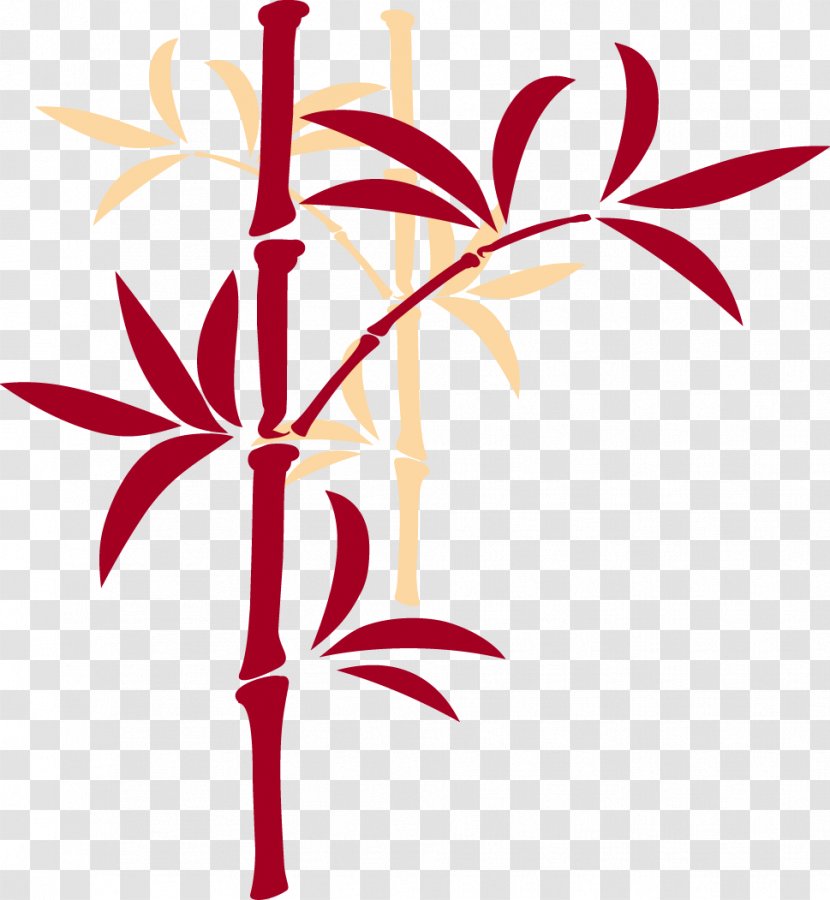Chinese New Year Rooster Wallpaper - Flower - Bamboo Transparent PNG