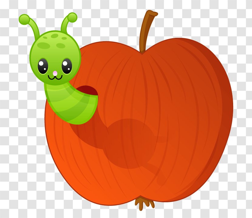 Jack-o'-lantern Worm Calabaza Winter Squash Clip Art - Computer Transparent PNG