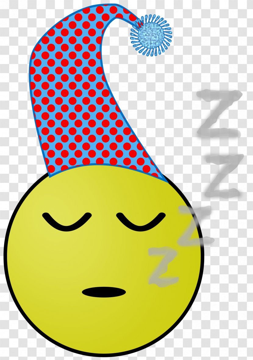 Smiley Emoticon Sleep Clip Art - Sleepy Transparent PNG