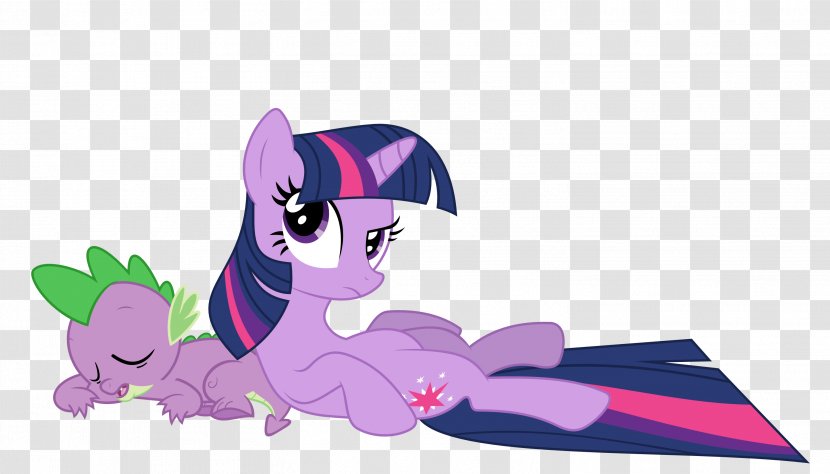 Pony Twilight Sparkle DeviantArt Spike - Silhouette - Cartoon Transparent PNG