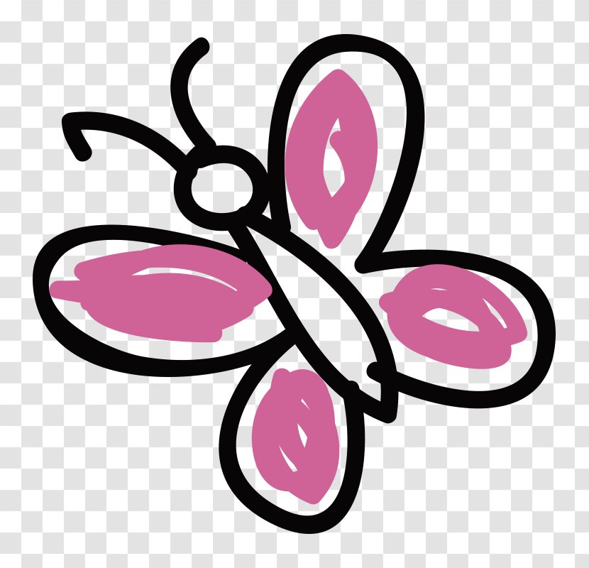 Butterfly Design Clip Art Child - Symbol - Hd Transparent PNG