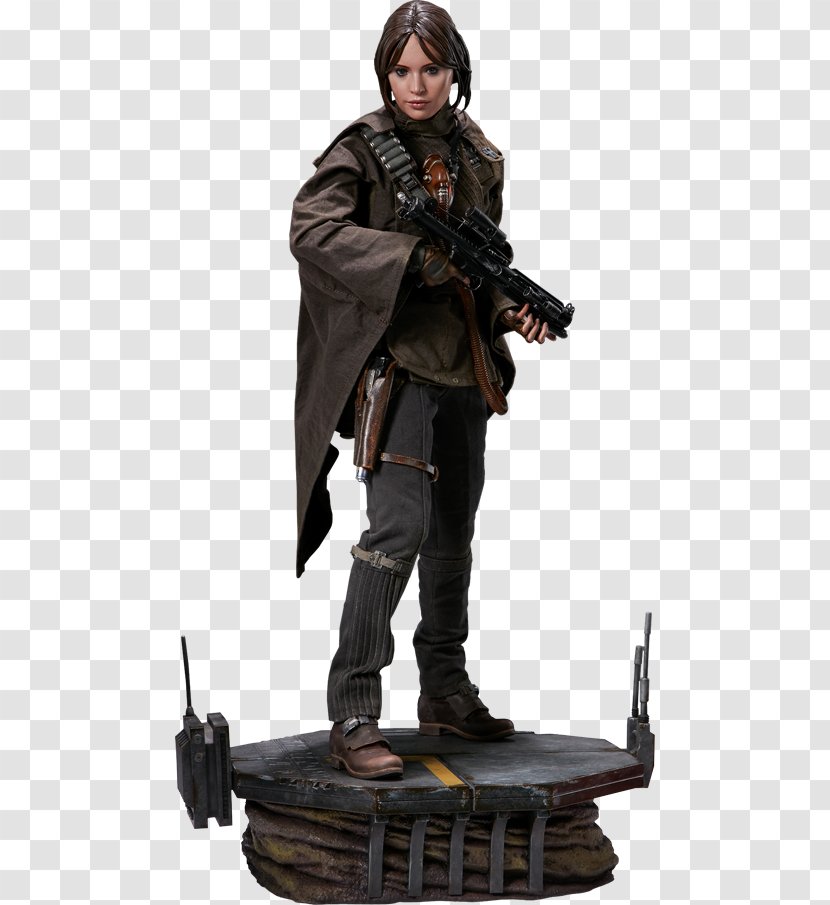 Felicity Jones Jyn Erso Rogue One Anakin Skywalker Star Wars - Sideshow Collectibles - Three Dimensional Five Pointed Transparent PNG
