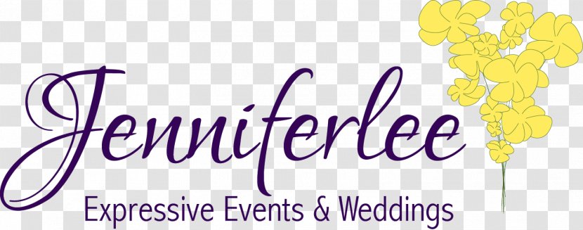 Event Management Calligraphy Logo Brand Wedding Planner - Flower Transparent PNG