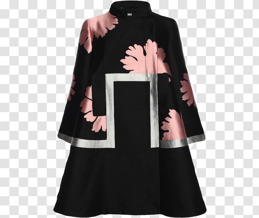 Sleeve Coat Outerwear Dress Black M - Alexander Mcqueen Transparent PNG