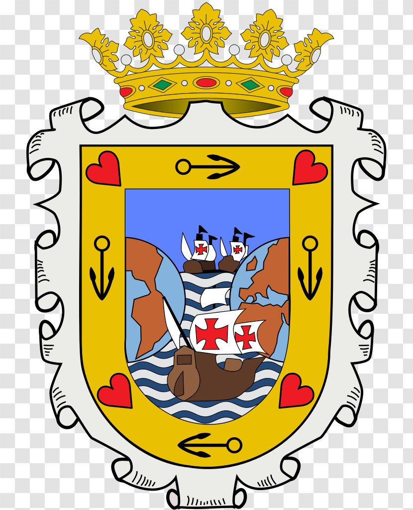 Escudo De Palos La Frontera Municipality Of The Prince Calle Clip Art - Crest - Area Transparent PNG