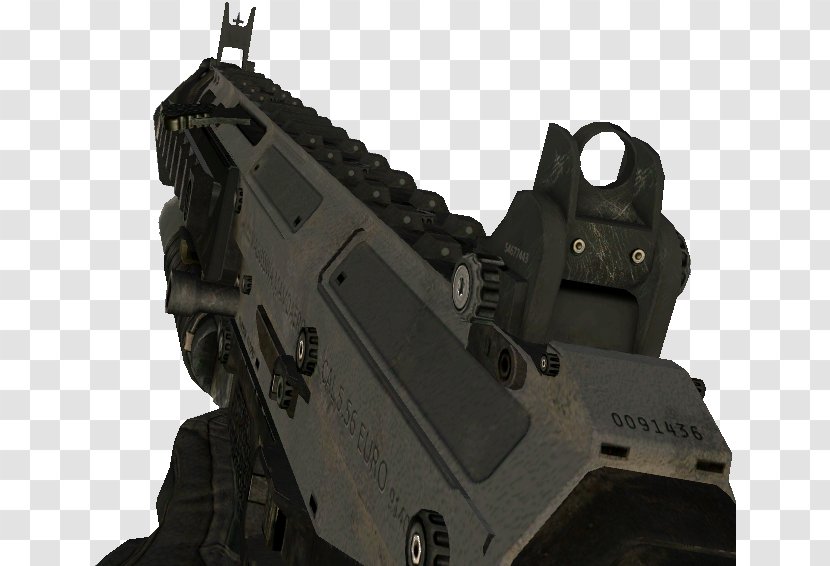Call Of Duty: Modern Warfare 2 3 Weapon Firearm - Watercolor - Assault Riffle Transparent PNG