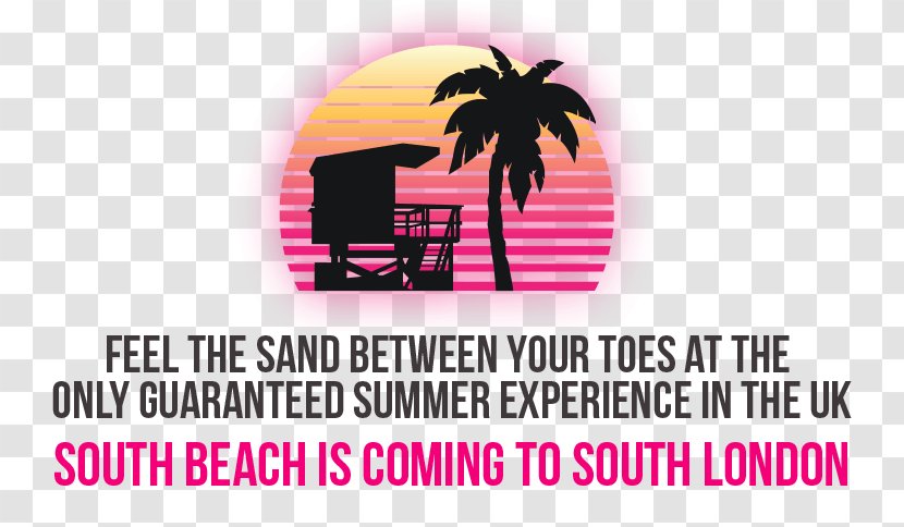 South Beach Miami Logo Backyard Cinema Transparent PNG