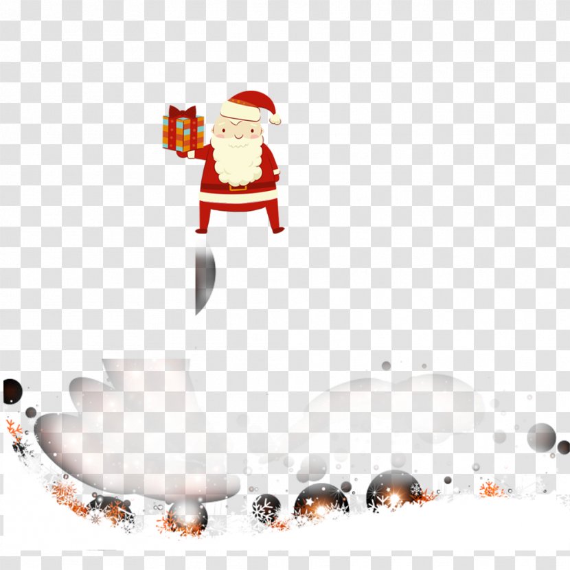 Santa Claus Christmas Tree Ornament - Snowman Transparent PNG