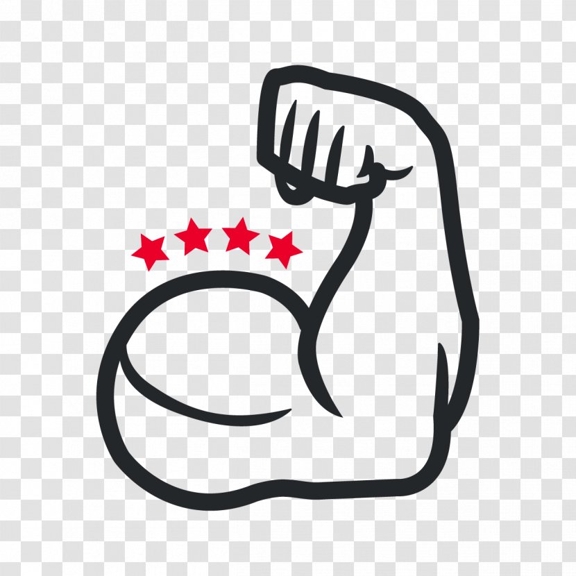 Universal HDD Arm Biceps Muscle Clip Art - Cartoon Transparent PNG