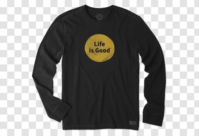 T-shirt Hoodie Life Is Good Company Clothing Top - Sweater Transparent PNG
