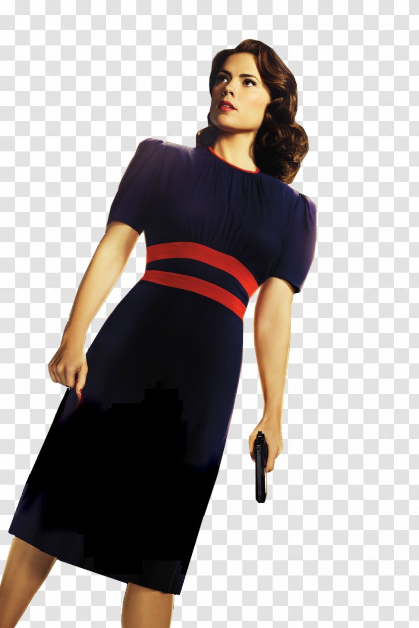 Hayley Atwell Agent Carter Peggy Marvel Cinematic Universe - Shoulder - Agente Transparent PNG