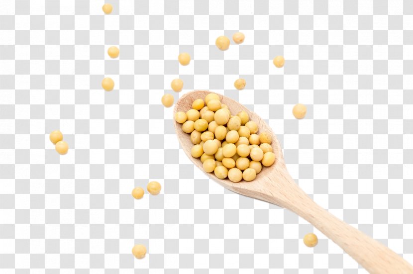Soy Milk Porridge Food Soybean - Common Bean - Wooden Spoon Of Transparent PNG