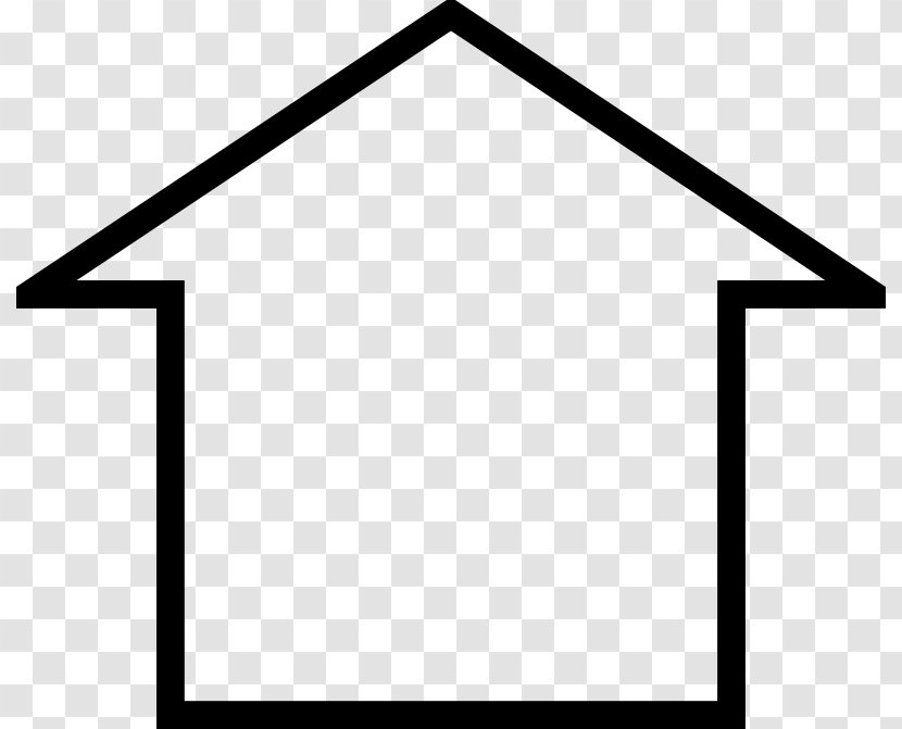 House Drawing Clip Art - Presentation - Simple Clipart Transparent PNG