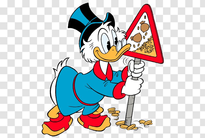 Scrooge McDuck Donald Duck Magica De Spell Beagle Boys Clip Art - Recreation Transparent PNG