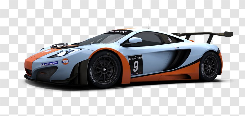 McLaren 12C F1 GTR Sports Car - Formula One - Automotive Transparent PNG