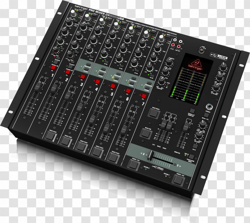DJ Mixer Audio Mixers Behringer Disc Jockey - Heart - Studio Microphone Transparent PNG