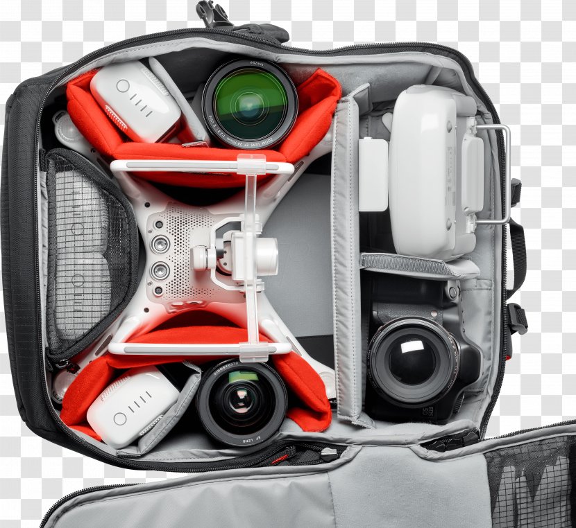 Phantom Backpack Camera Manfrotto Photography - Lens Transparent PNG