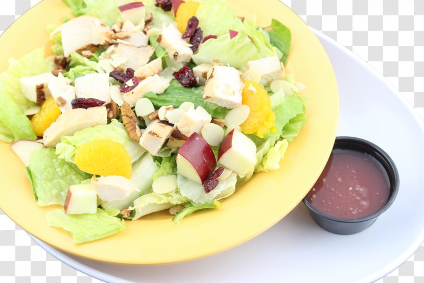 Greek Salad Spinach Caesar Vegetarian Cuisine Waldorf - Food Transparent PNG