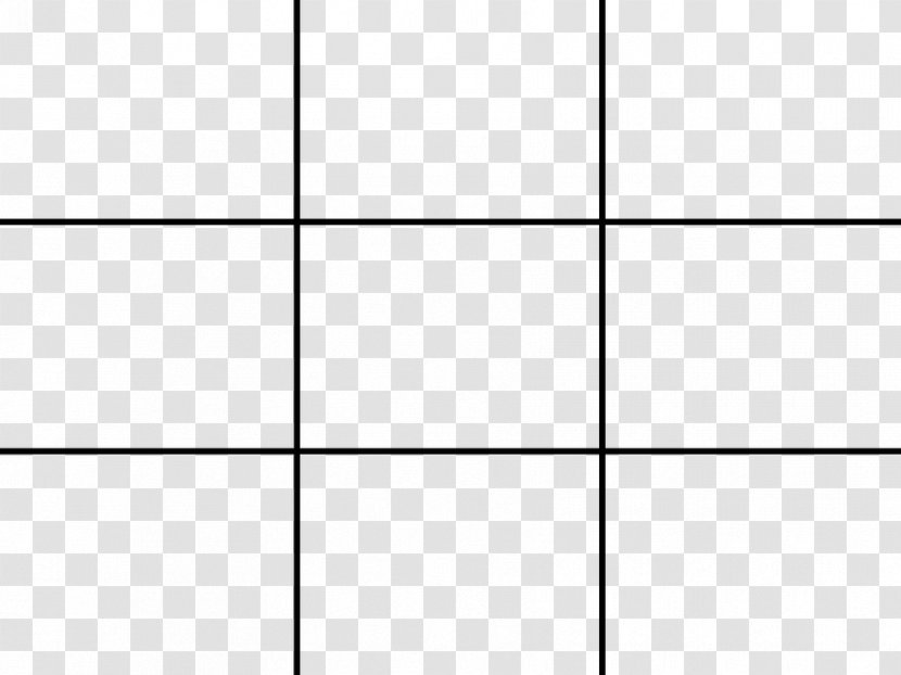 Rule Of Thirds Photography Composition Grid - Floor Transparent PNG