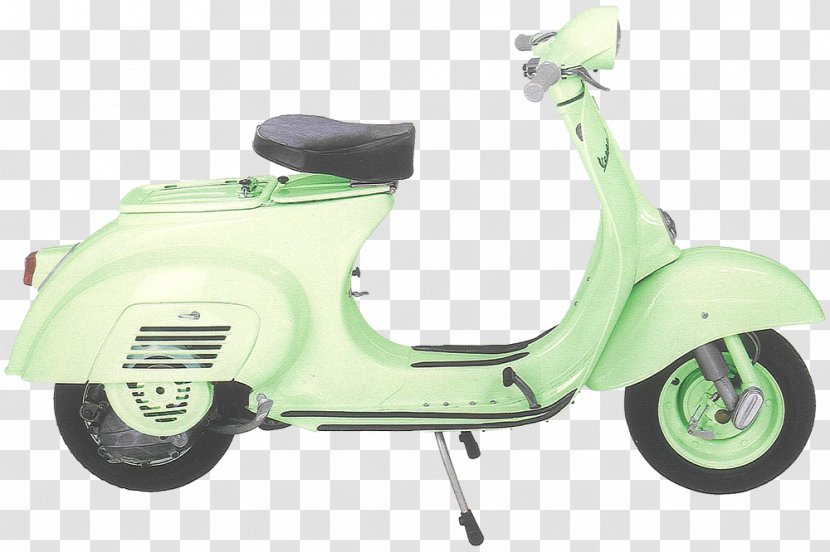 Piaggio Vespa 50 Scooter Motorcycle Transparent PNG