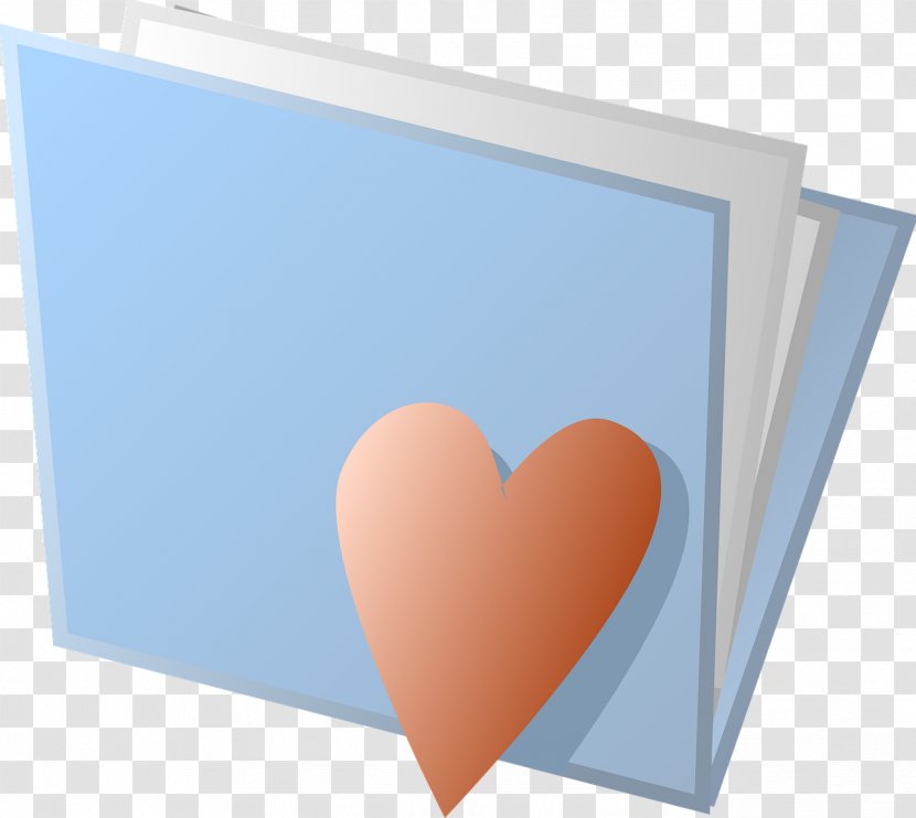 Directory Clip Art - Heart - Folders Transparent PNG
