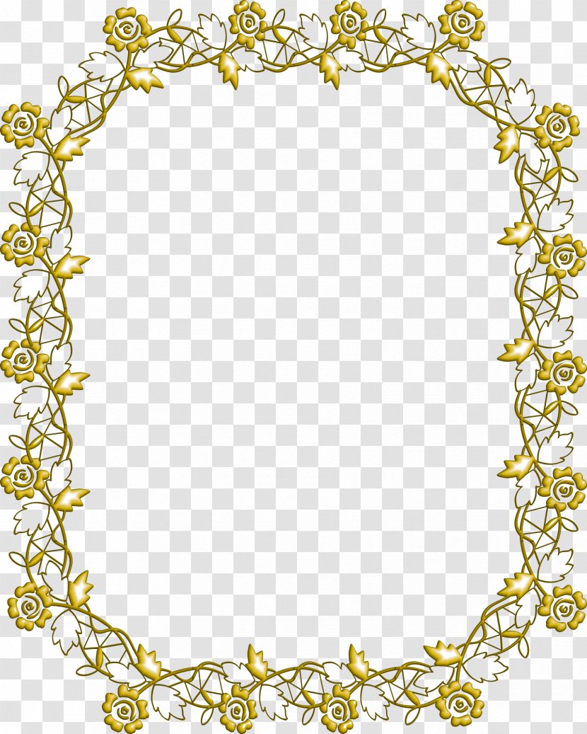 Flower Floral Design Picture Frames Pattern - Body Jewellery - Fairy Transparent PNG