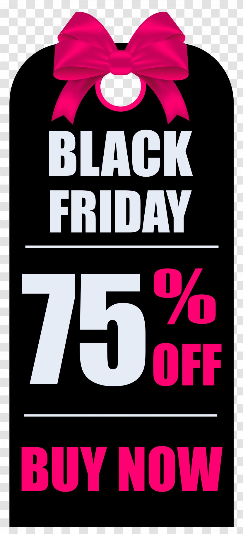 Black Friday 4K Resolution Sales Shopping Walmart - Frame - 75% OFF Tag Clipart Picture Transparent PNG