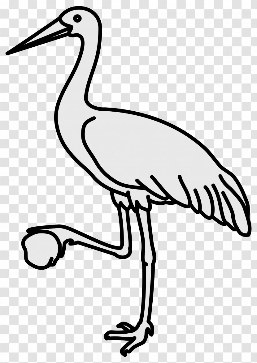 Crane Line Art Drawing Clip - Kiwi Bird Transparent PNG