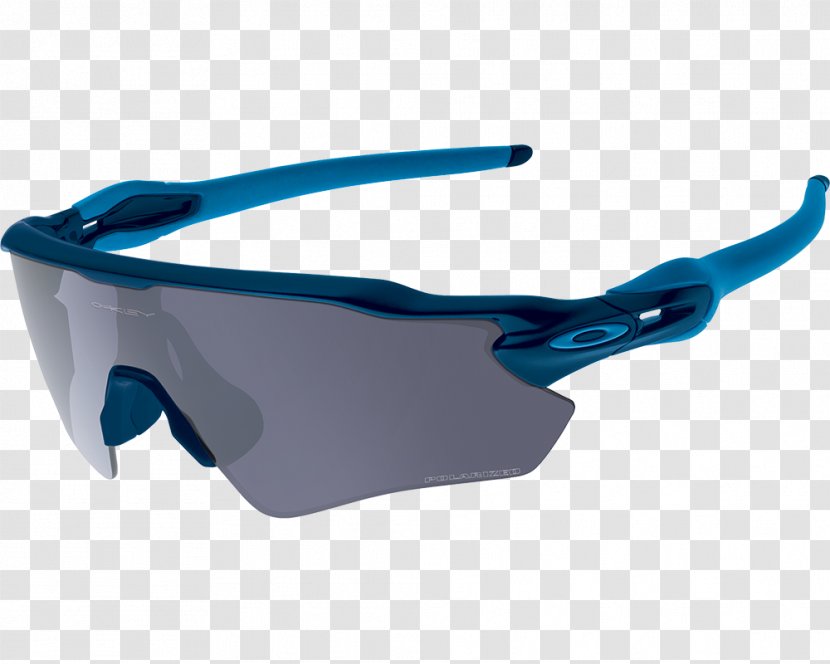 Oakley, Inc. Sunglasses Oakley Radar EV Path Polarized Light - Aqua Transparent PNG
