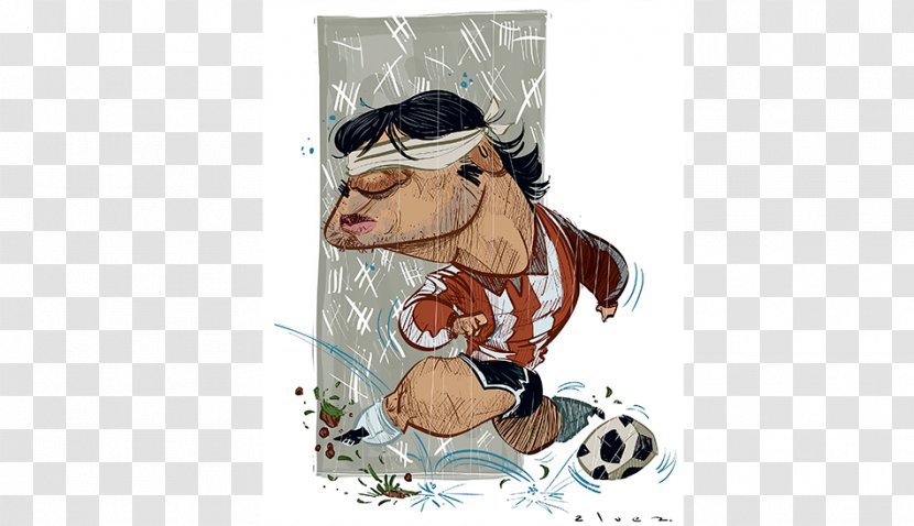 No Te Enganches #TodoPasa Football Player Cartoon Mammal - Pel%c3%a9 - Sauce Transparent PNG