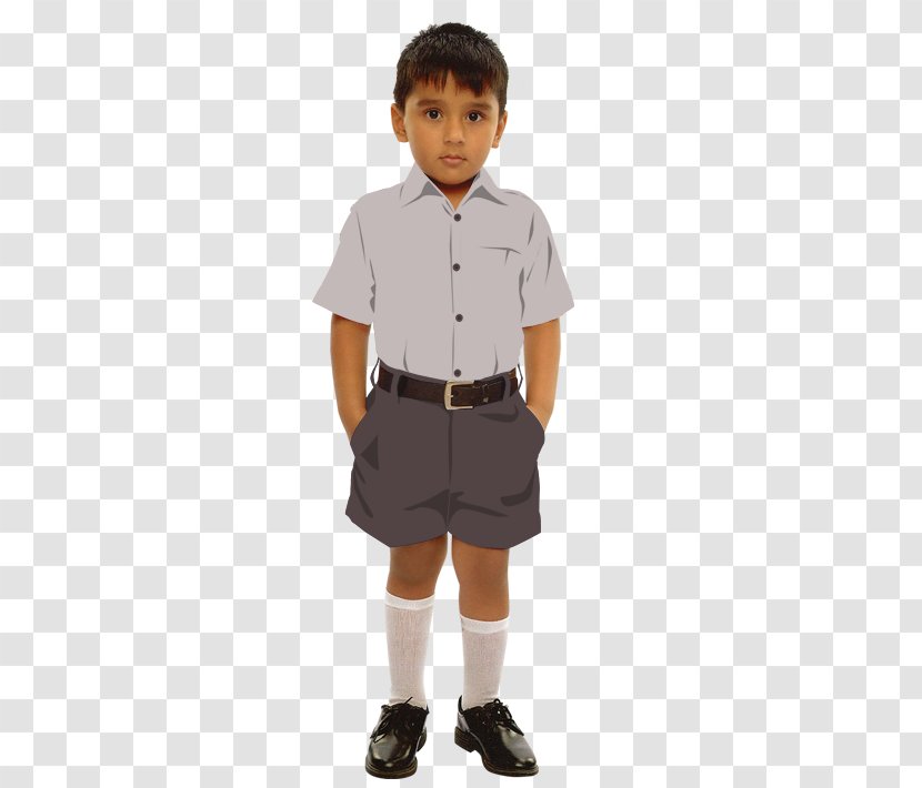 School Uniform T-shirt Boy - Tree Transparent PNG