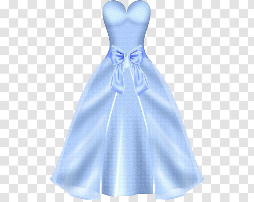 Blue Dress Gown Clip Art - Wedding - Aqua Transparent PNG