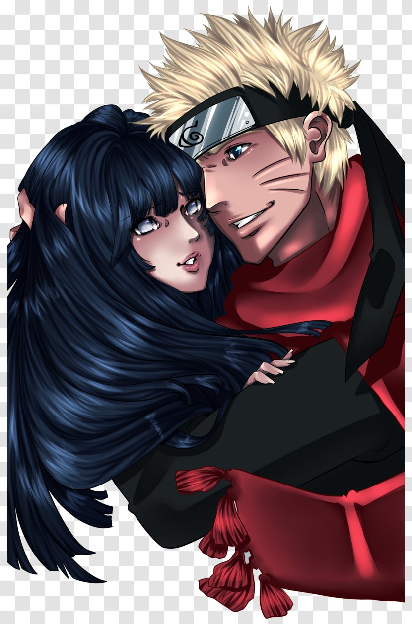 Hinata Hyuga Naruto Uzumaki Fan Art Red Scarf - Tree Transparent PNG