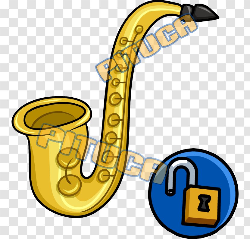 Alto Saxophone Club Penguin Entertainment Inc Musical Instruments - Flower Transparent PNG