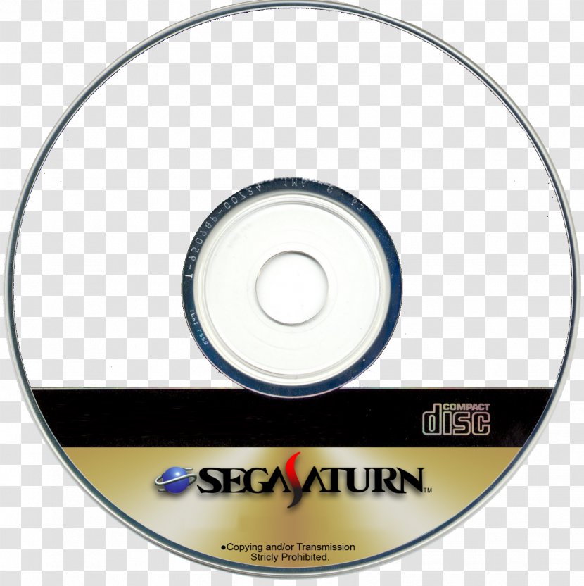 Sega Saturn Compact Disc CD VGBoxArt - Data Storage - Cover Art Transparent PNG