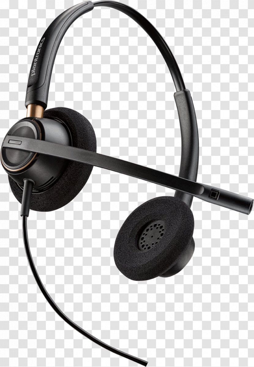 Plantronics EncorePro HW520 Noise-cancelling Headphones HW510 - Telephone Transparent PNG