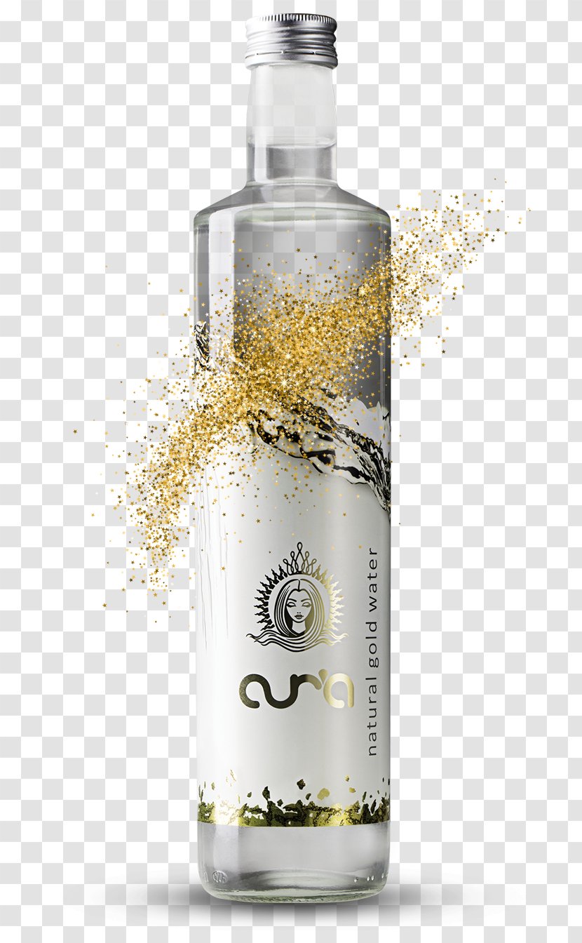 Mineral Water Gold Silver Liquid - Drink Transparent PNG