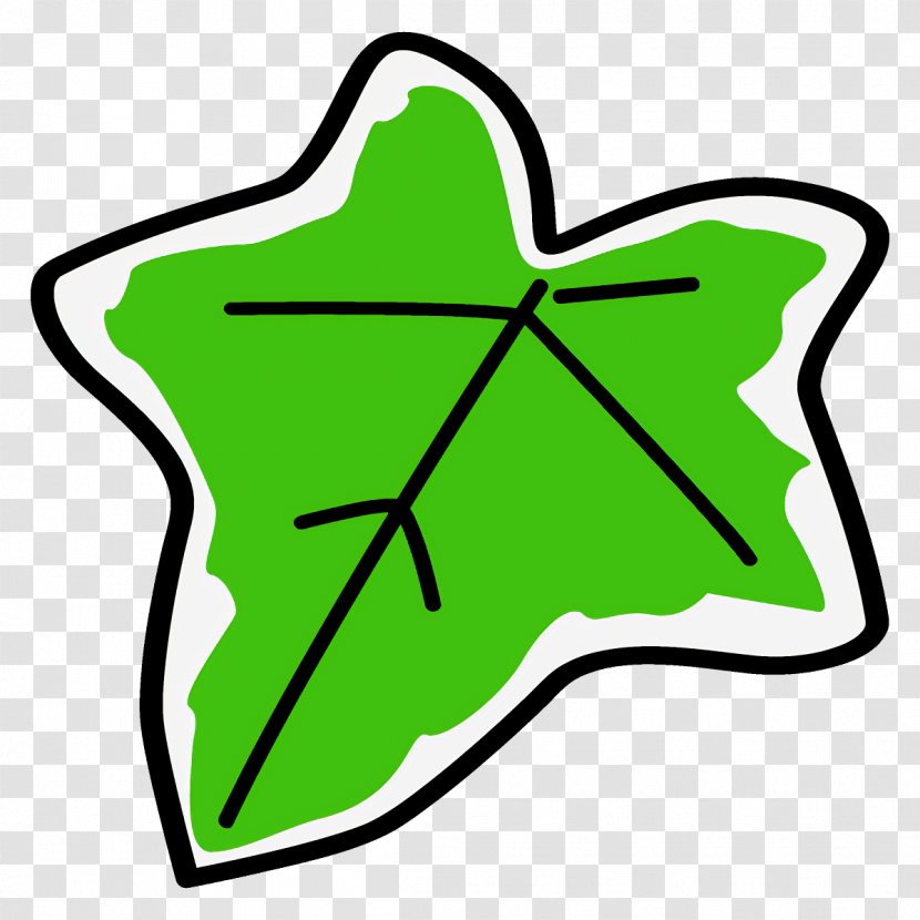 Green Leaf Clip Art Symbol Line - Plant Transparent PNG