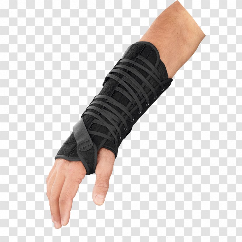 Thumb Wrist Brace Spica Splint - Human Back Transparent PNG