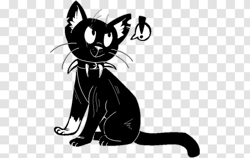 Whiskers Kitten Black Cat Clip Art - Artwork Transparent PNG