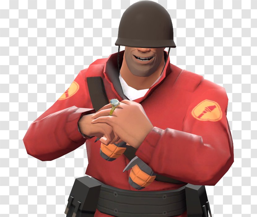 Team Fortress 2 Hard Hats Loadout Heart Cap - Cartoon Transparent PNG