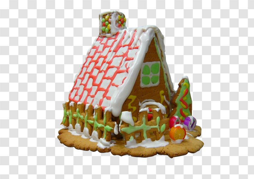 Gingerbread House Bxe1nh Cake - Lebkuchen Transparent PNG